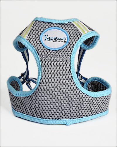 Xtremepetproducts Comfort Harness adjustable with an ergonomic fit to allow for maximum mobility - for dogs 40-60 lbs - best harness out there - Grey