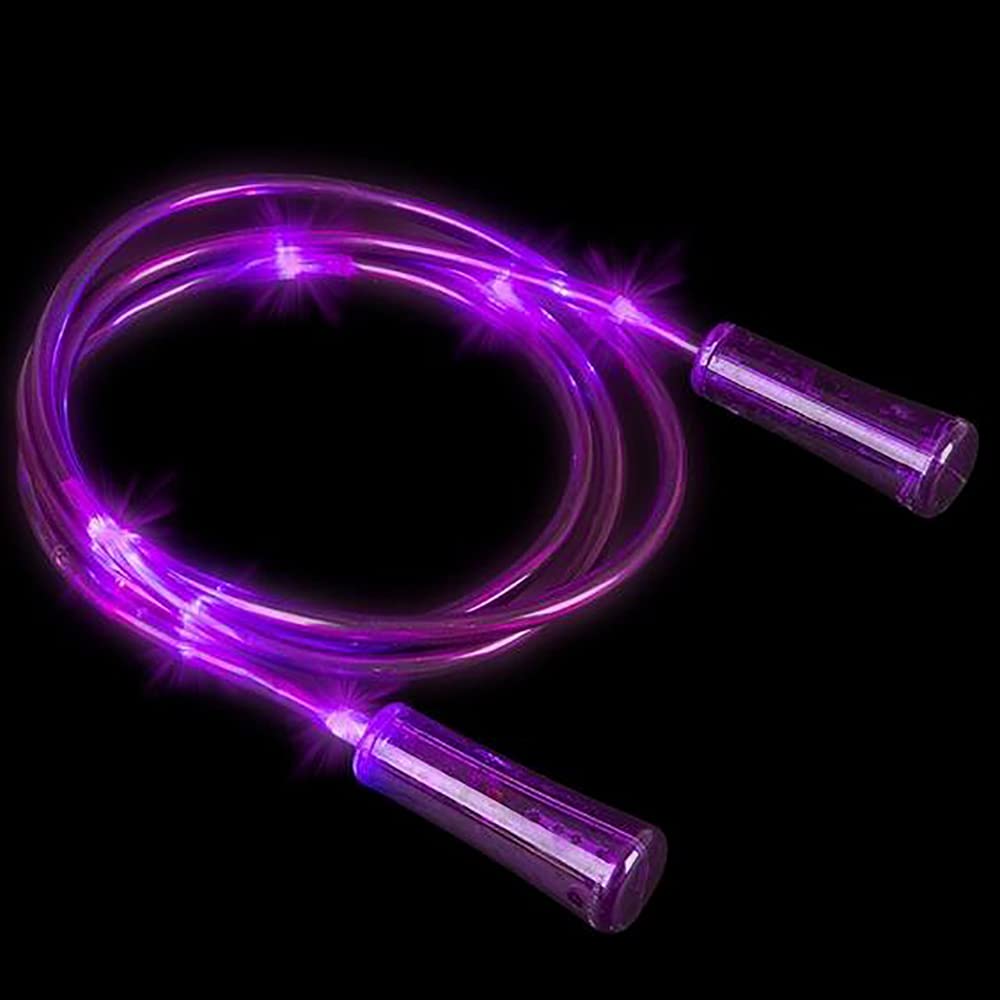 The Dreidel Company Light-Up Jump Rope for Kids, Indoor & Outdoor Skipping Activity, Party Favor, 93" Inches - Image 2