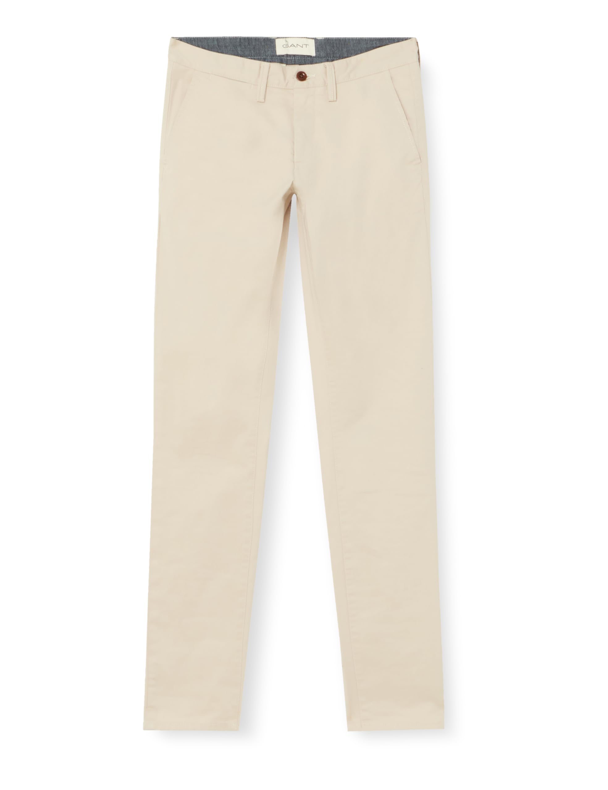 Gant Men's Putty Slim Twill Chinos, 34 W/32 L