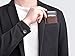 Buffway Slim Minimalist Front Pocket RFID Blocking Leather Wallets for Men and Women - Cross Coffee