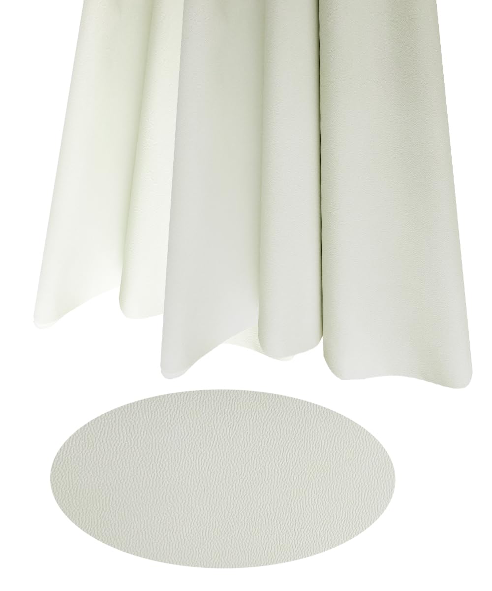 Large Soft Leather Fabric 8mm Thick 54"x36" 1 Yard Pre-Cut PU Leather， Marine Vinyl,for Luxury Furniture, Pet Beds & DIY Crafts, Craft Projects, Sofa