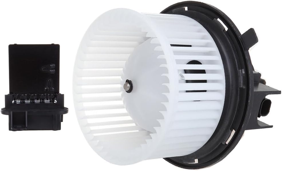 AC Automotive Heater Blower Motor and HVAC Resistor Blower Motor Module fit for 2002-2007 for Jeep Liberty/2002-2006 for Jeep TJ/2002-2006 for Jeep Wrangler