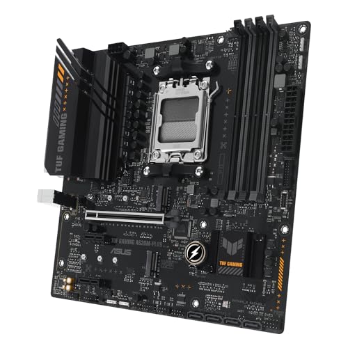 Miniatura 4 de Asus Tuf Gaming A620m-Plus Placa Base Micro-Atx Amd A620 2.5gb Ethernet, 2 X Displayport, Hdmi, Usb 3.2 Gen 1, Usb 3.2 Gen 1 Type-C Frontal, Bios Flashback, Cancelación De Ruido, Arua Sync , Negro