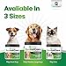 Dog Teeth Cleaning Powder - Plaque and Tartar Remover - Dental Powder with Bactase PET - Breath Freshener for Overall Dental Care - Supports Mouth, Teeth, and Gum Health for All Ages and Sizes