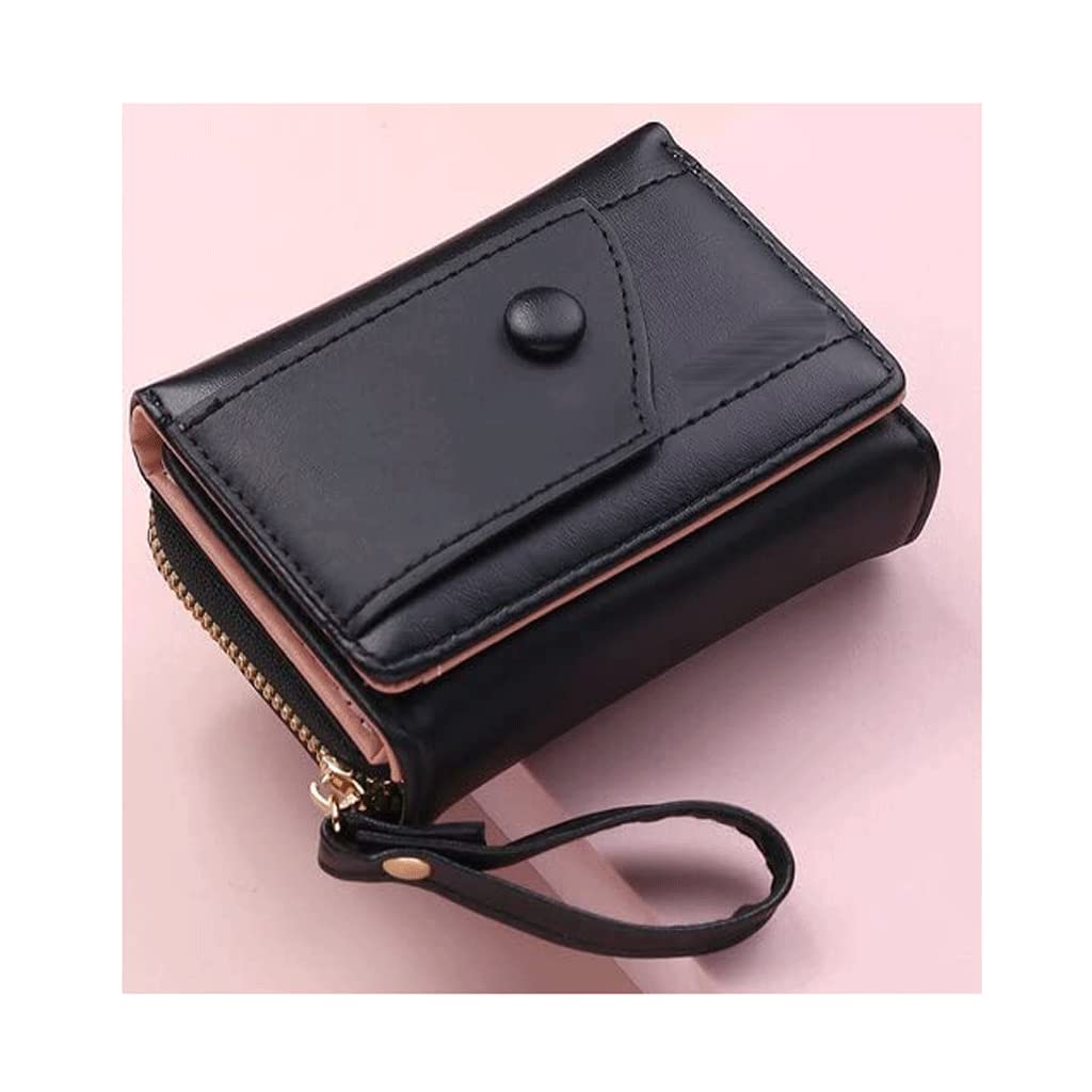 Portefeuille pour femme en cuir PU durable au design vintage et raffiné