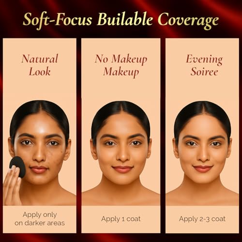 Image of FACES CANADA 3in1 Hydra Matte Compact Powder - Sand 04, 9g | Foundation + Moisturizer + Sunscreen SPF 15 | Mattifying | Controls Oil & Sweat | Conceals Dark Spots & Acne Scars | Buildable Coverage | Lightweight