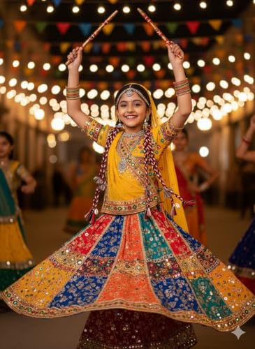 Image of Navratri Hair Braids for Girls & Women