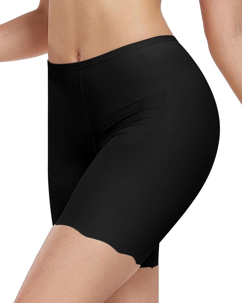 fashiol Women High Waist Tummy Control Shapewear Shorts | Seamless Anti-Chafing Under Dress Safety Shorts | Thigh Slimming Innerwear-picture-43