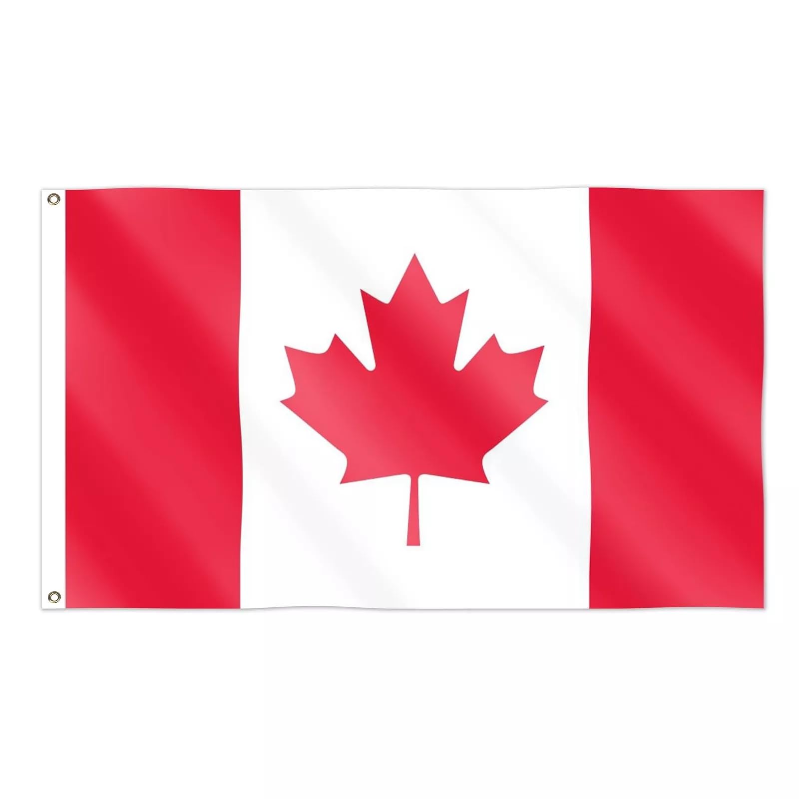 World Cup 2026 Flag - Official National Flag 5ft X 3ft Large Double Sided With Brass Eyelets USA Canada Mexico (Canada) — image 1