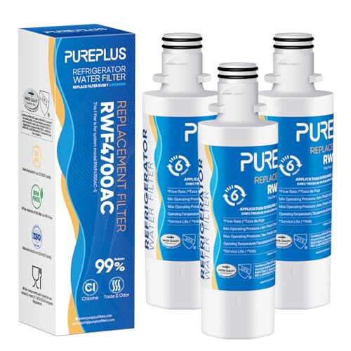 PUREPLUS LT1000PC ADQ747935 MDJ64844601 Refrigerator Water Filter 3 Pack