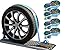 Produktbild NTG 4 x 5000kg 50 mm Spanngurte Autotransport Reifengurt Radsicherung Zurrgurte Gurt Auto