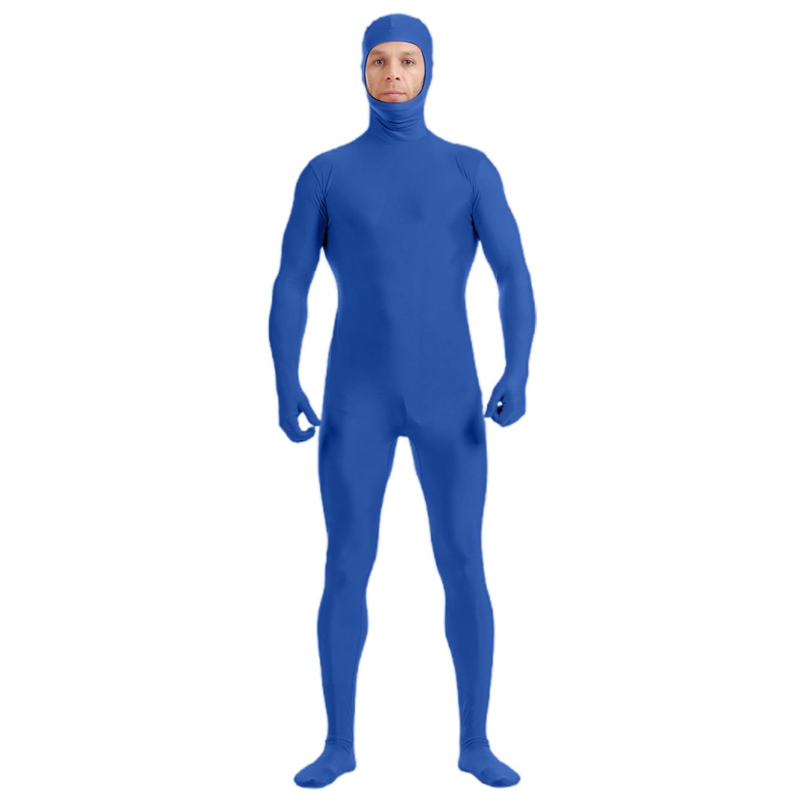 Faschingskostüme Damen Unisex Ganzkörper Open Face Body Stretch Tanzkostüm Für Performance Und Cosplay Erwachsene Größe Karnevalskostüm Damen
