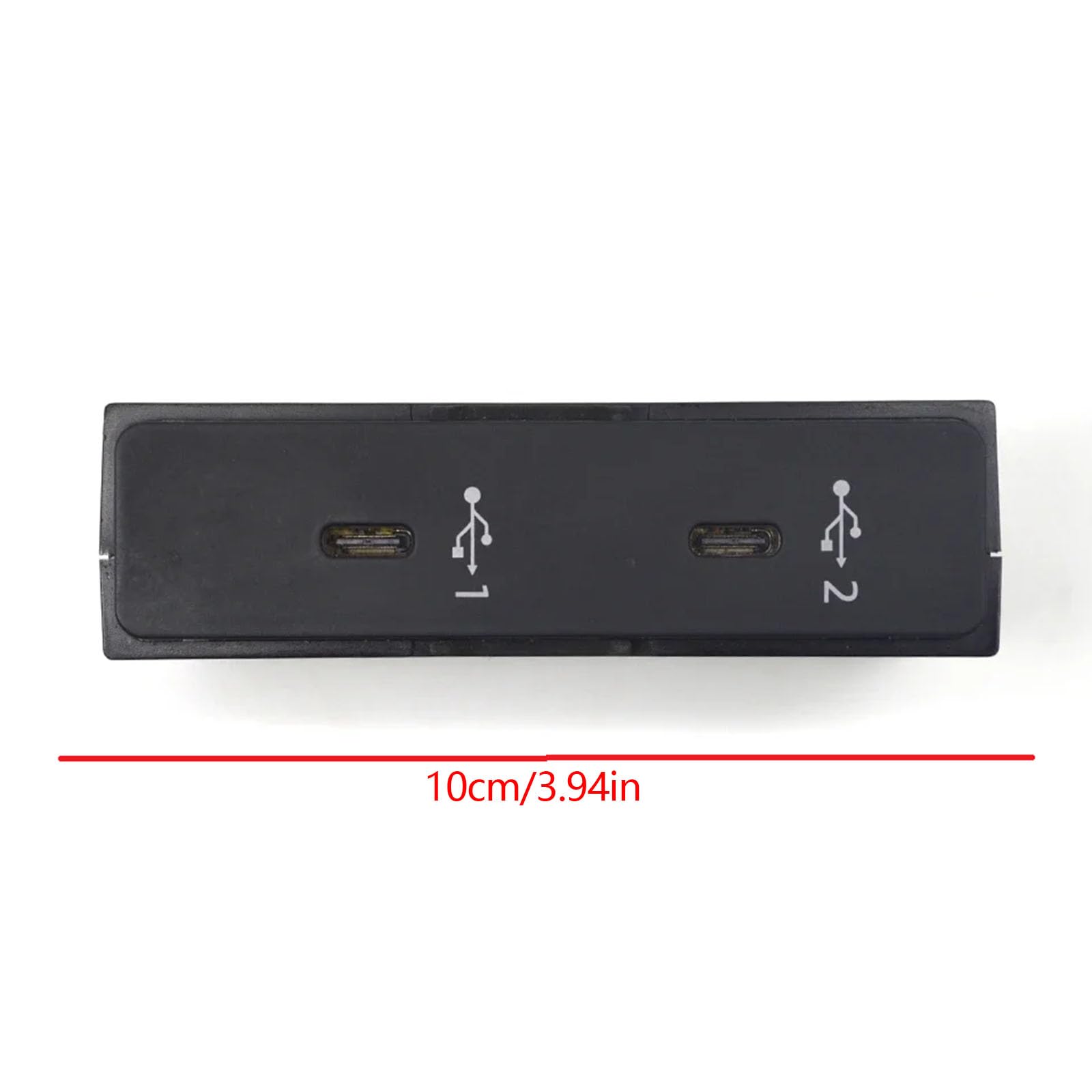 COOLHOOD Plug Play - Módulo de carga doble USB C para consola frontal de