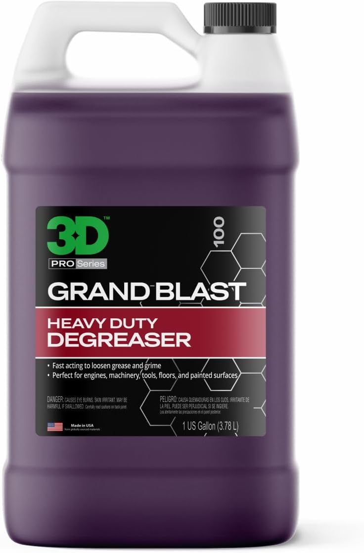 3D Grand Blast Engine Degreaser – Heavy Duty Biodegradable Cleaner for Engines