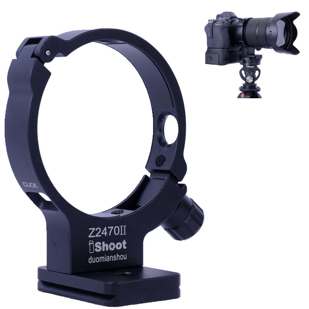 Amazon | iShoot カメラリング式三脚座、ニコンNikonレンズの互換性