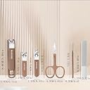 iYOGIzz Professional Manicure Set 6-in-1 Portable Nail Care Kit with Stainless Steel Nail Clippers Cuticle Trimmer Nail File Tweezers Travel Case Grooming Kit for Men Women Home Travel Use gallery image