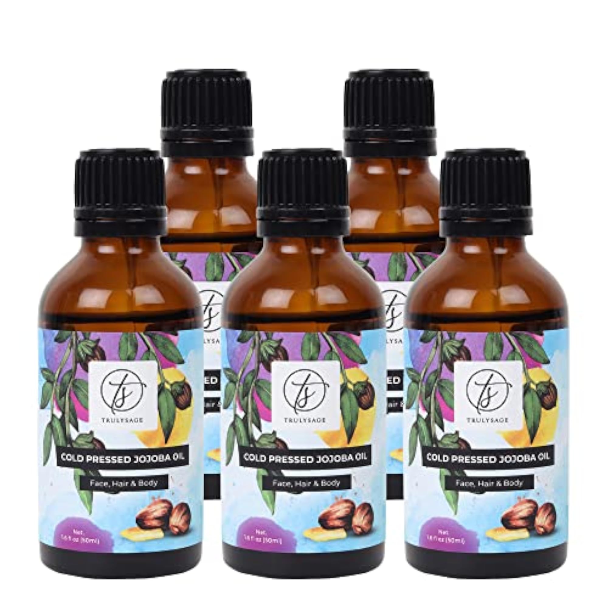 Cold Pressed Jojoba Oil, 100ml