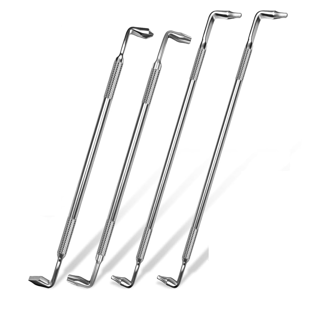 Littimoon Magnetic Z Offset 90° Angle Screwdriver Set- Set of 4, Includes Slotted Screwdriver and Hexagonal Allen Wrench
