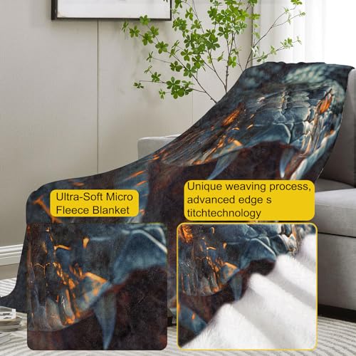 Couverture serpent flanelle douce et légère : plaid chaud pour décoration d'intérieur