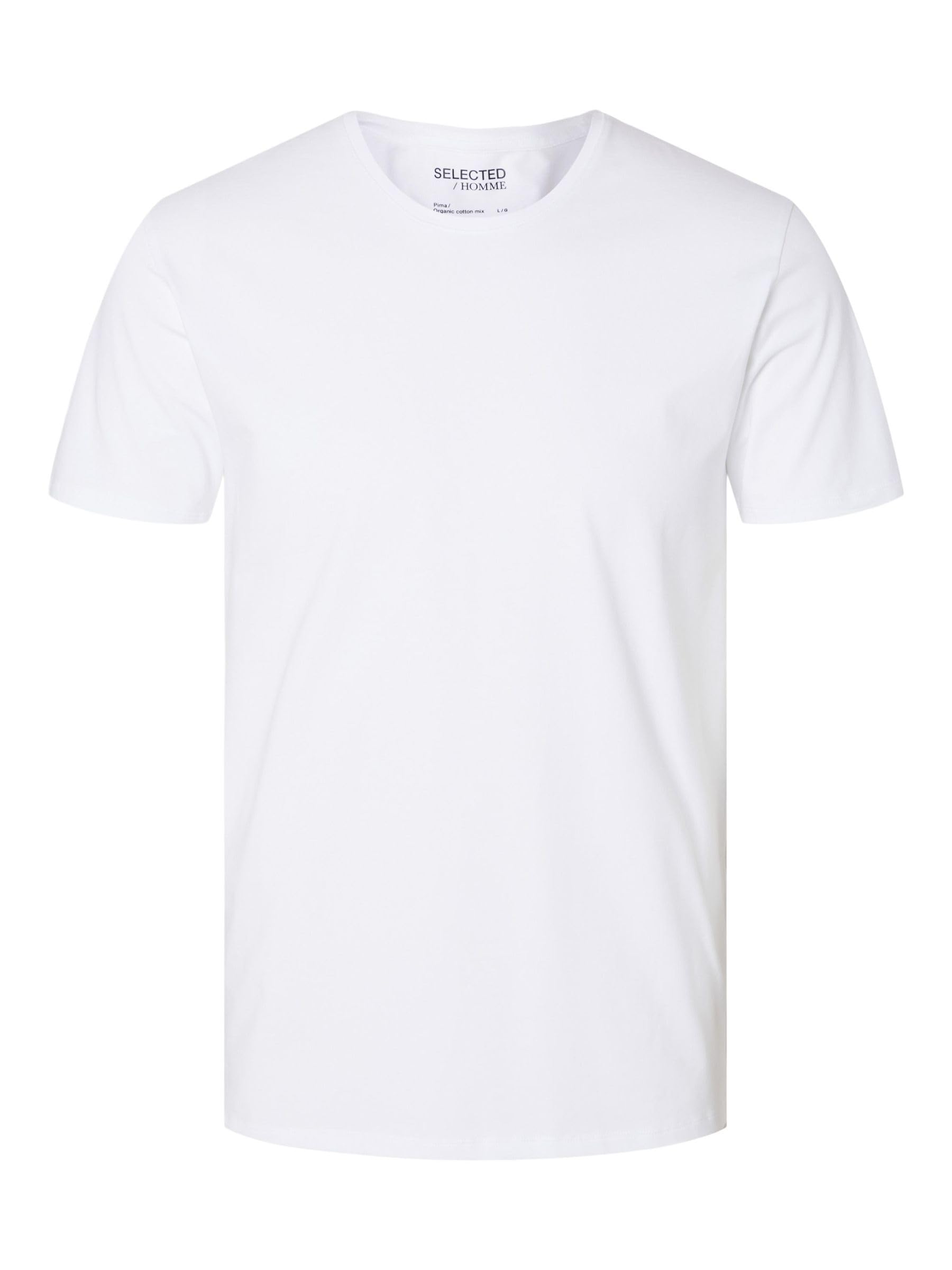 Selected T-shirt manches courtes Col rond Newpima
