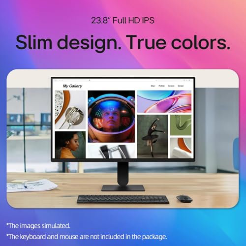 Image of LG 24 inch FHD IPS Monitor, 1920x1080, 120Hz, 1ms MBR, AMD FreeSync Premium, HDR10, 99% sRGB, HDMI, VGA, Tilt Adjustable Stand, 3-Side Borderless Design for Home Office and Gaming