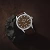 TITAN Men's 'Neo' Quartz Metal and Leather Watch
