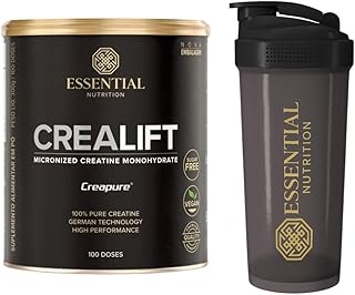 Crealift Essential Nutrition 300g - Creatina Creapure + Coqueteleira