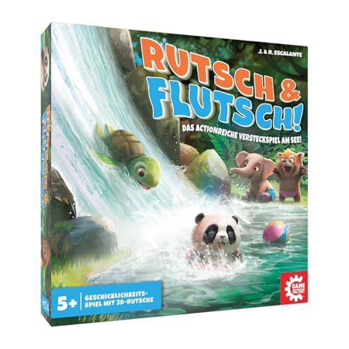 Game Factory 646306 Rutsch & Flutsch, actionreiches Geschicklichkeitsspiel...