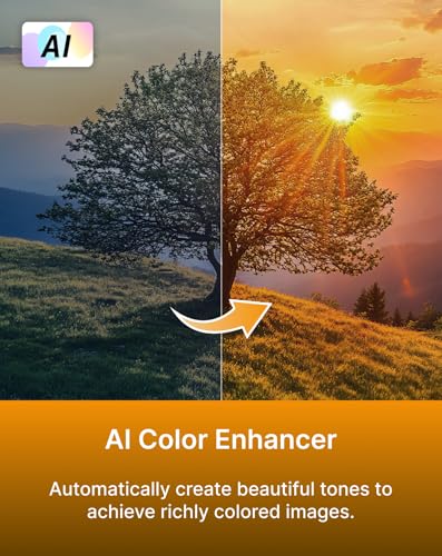 Image of CyberLink PhotoDirector 2026 | AI Photo Editing Software for Windows | Generative AI, Photo Retouching, Layer Editing, Effects & Design Tools | Box with Download Code