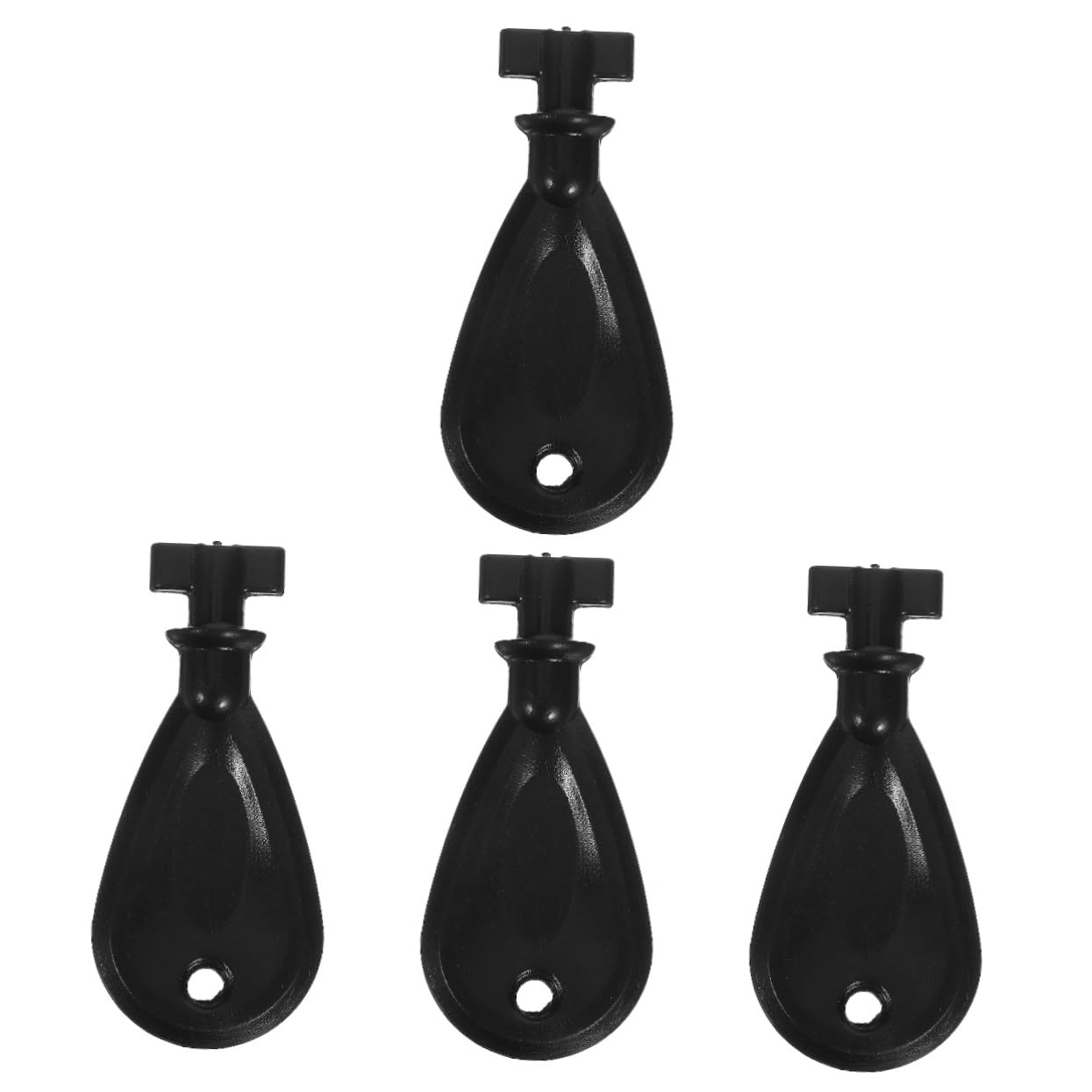 Gatuida 4pcs Tissue Box Key Paper Dispenser Key Replacement Commercial Toilet Paper Dispenser Keys Paper Towel Dispenser Key Commercial Dispenser Keys Toilet Paper Key Tissue Dispenser Key