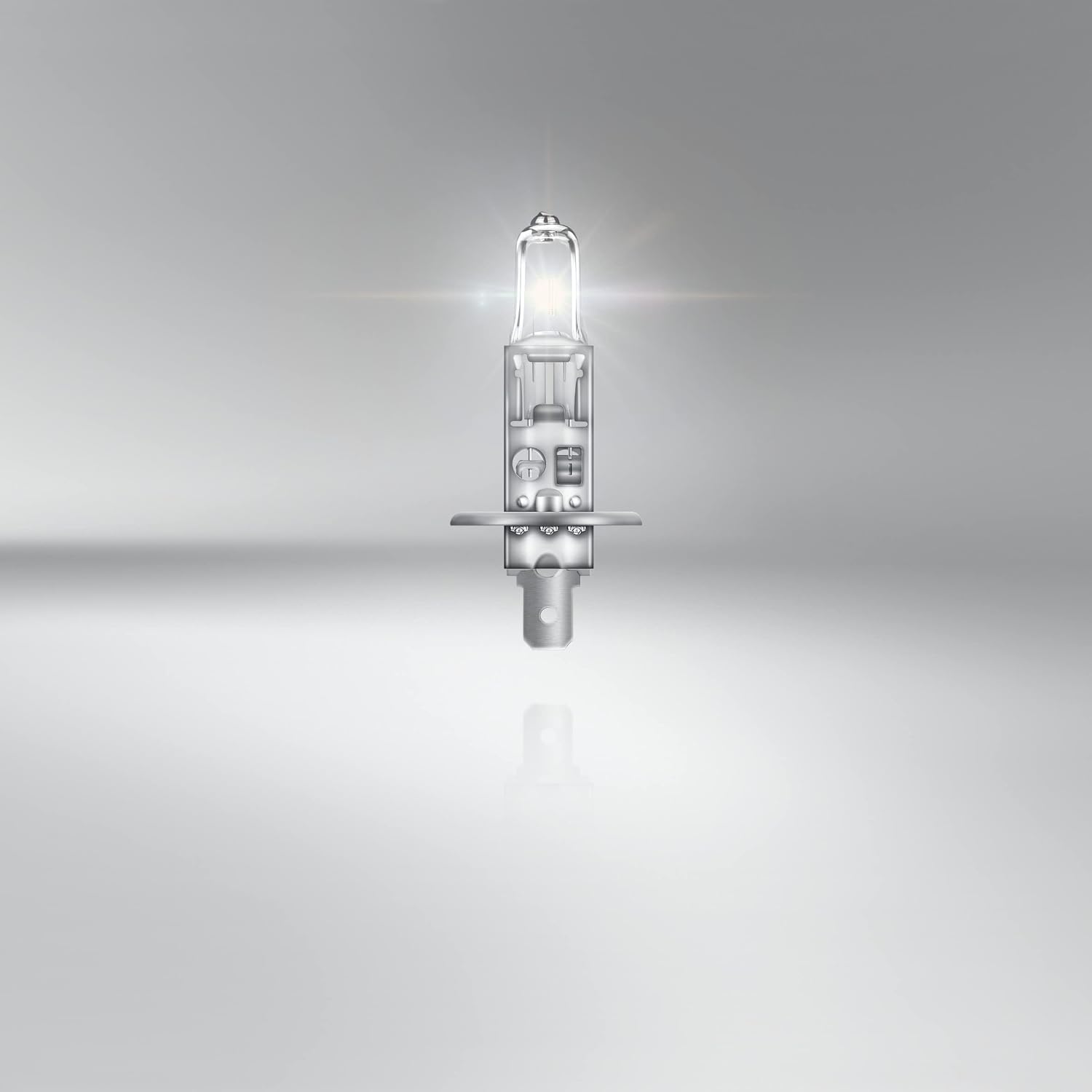 OSRAM NIGHT BREAKER SILVER H1, 100% more brightness, halogen headlamp, 64150NBS-HCB, 12V, passenger car, duo box (2 lamps)