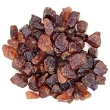 INDIA MADE Pietra grezza in essonite naturale, pietra grezza grezza, autentica grezza, per alleviare i 7 chakra, pietra grezza 20 grammi -B0BQ79WC54