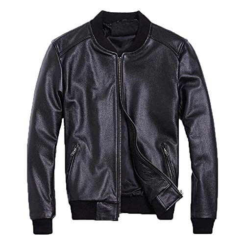 高級 ラムレザー L&B HOMME レザージャケット M ゆったりサイズ Amazon 