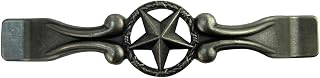Metal Pewter Texas Star Kitchen Cabinet Pull Drawer Handle Rustic Western Hardware
