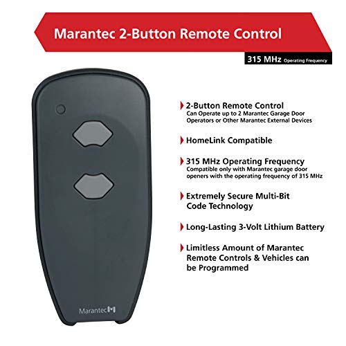 Marantec Keyless Entry Keypad & 2 2Button Remotes WantItAll
