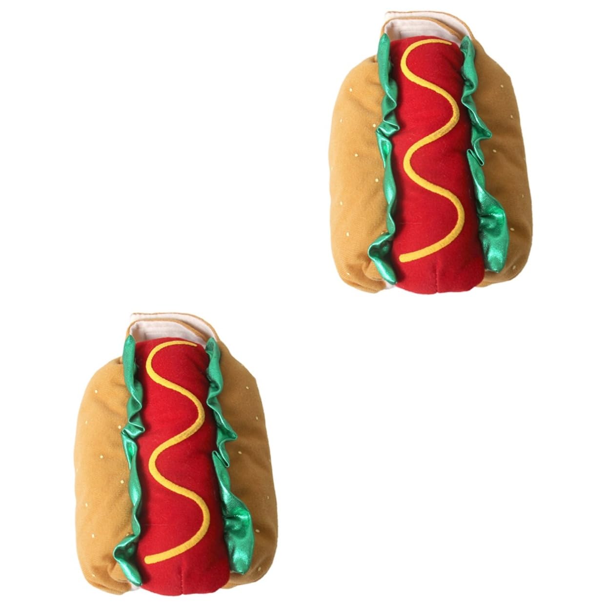 Costume déguisement hot dog chien et chat 2 pièces taille XS pour fêtes