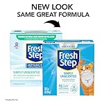 Fresh Step Advanced Simply Unscented Clumping Litter, Fresh Step Unscented Cat Litter Fights Odor on Contact, 18.5 lb. Box - Image 2