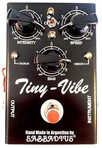 希少品！SIB! VARIDRIVE ギターエフェクター Amazon | Sabbadius Custom Pedal Effects Tiny Vibe Black タイニー
