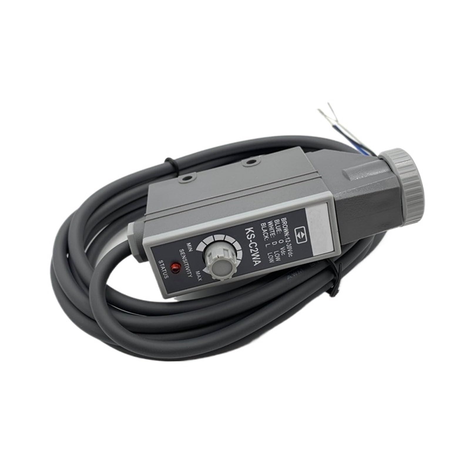 SBSSYVLMV 1pcs KS-C2WA KS-C2GA KS-C2WGA KS-C2RGA Color Code Sensor Photoelectric Switch(Ks-c2ga)