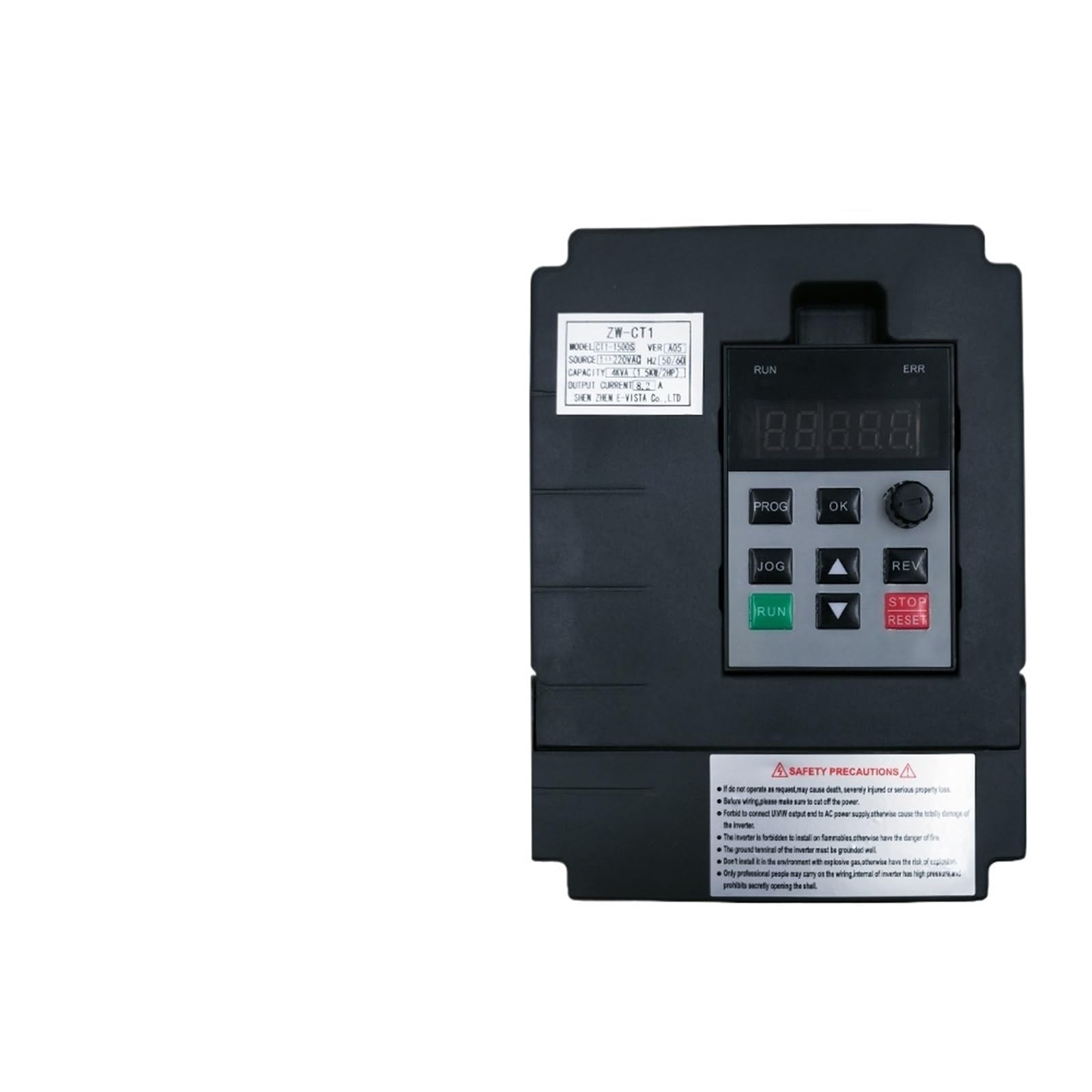 BTYKUYOO Frequency Converter Adjustable Speed VFD Inverter 1.5KW/4KW ZW-CT1 220V Output for Motor Low Frequency Inverter wzw4(1.5kw 220v At1)