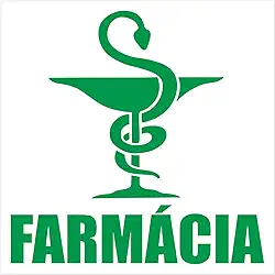 Adesivo de Recorte Farmácia Apotheke, profissão Farmacêutico, Estudantes de Faculdade, para paredes Lisas, Portas, Carros, vidros, notebooks (VERDE, 32X32 CM)
