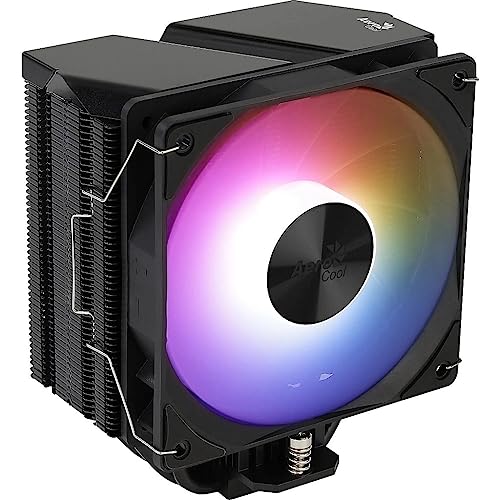 Mirage 4 RGB Ventilateur Processeur, Noir
