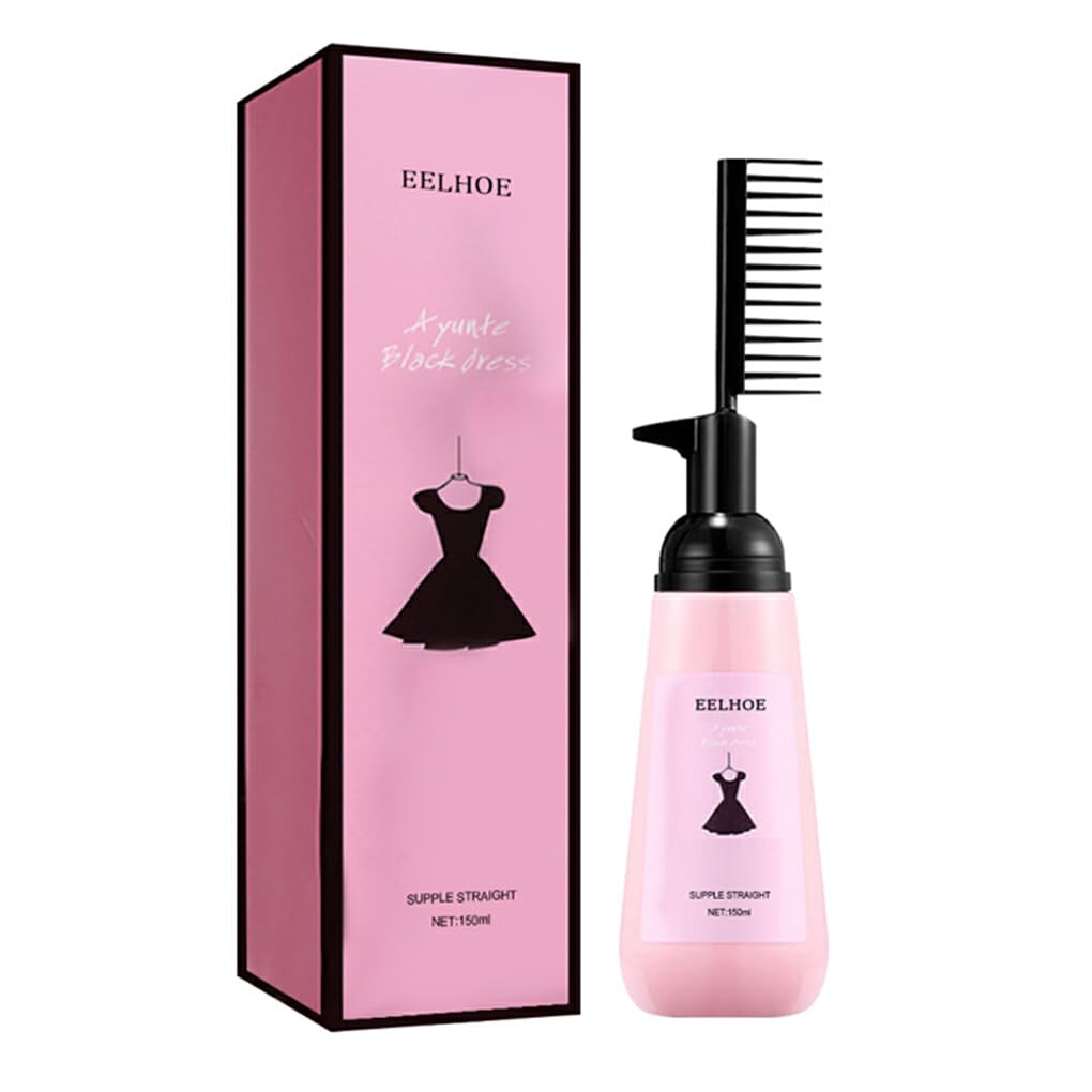 Crema para alisar el cabello rizado alisador portátil nutritivo