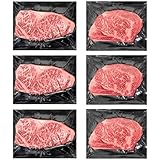 Japanese A5 Wagyu 6-Pack | Ribeye + Striploin Steaks (12oz Each) | Premium Imported Beef | Express Shipping with Insulated Box & Ice Packs