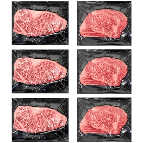 Japanese A5 Wagyu 6-Pack Ribeye Striploin 12oz
