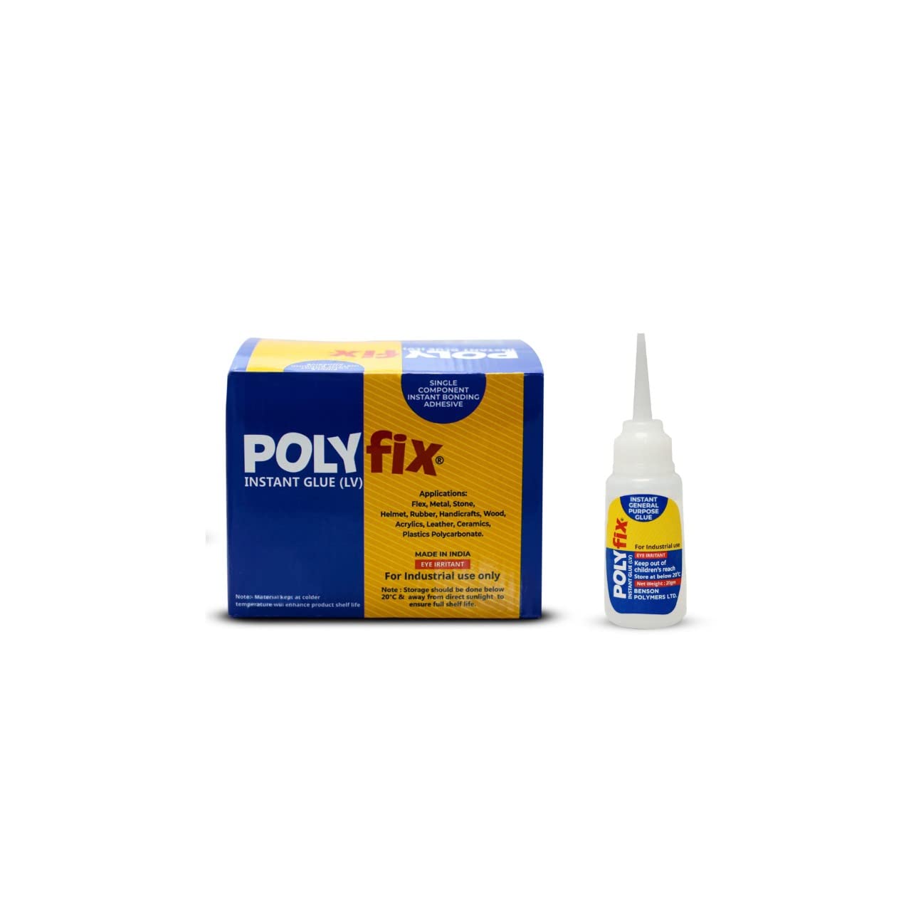 See full amazon price history chart for POLYFIX Bond 20 gm For Shoe (Footwear Industry) Cyanoacrylate Adhesive (25 Pc Box) POLYFIX Bond 20 gm For Shoe (Footwear Industry) Cyanoacrylate Adhesive (25 Pc Box) (B082D6LHM3) Amazon Price History, Amazon Price Tracker