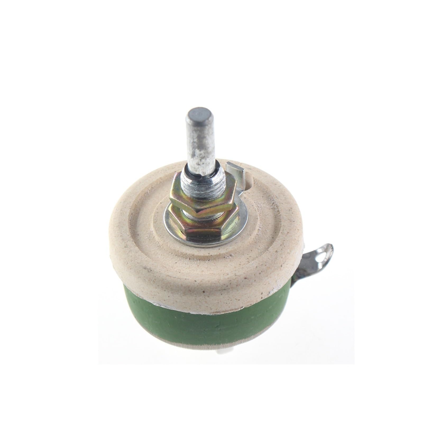Reóstato BC1 de alta potencia de 25 W, bobinado de alambre variable giratorio, forma de disco, resistencia ajustable, deslizante, 1R, 2R, 3R, 5R, 10R, 15R, 20R, 25R, 30R, 40(200R)