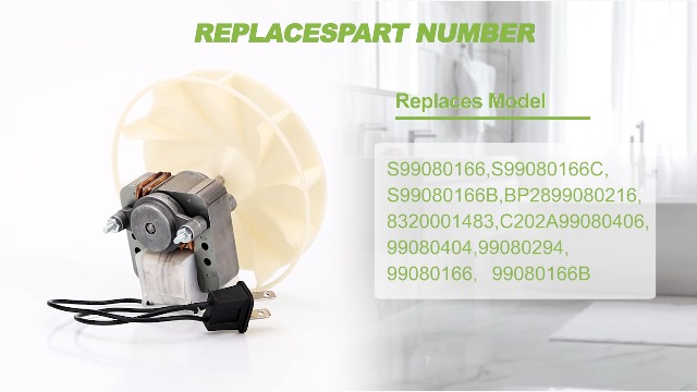S99080166 BP28 Vent Bath Fan Motor for Bro-an Nu-Tone 655