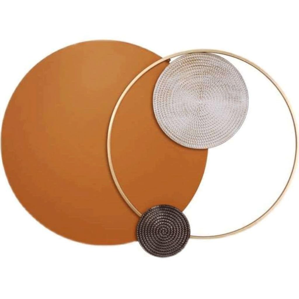 SDDFFW Iron Wall Decoration Living Room Metal Hanging Decoration Dining Room Three-dimensional