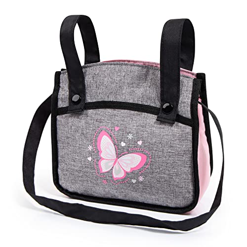 Bayer 17033AA Design Dolls: Pram Xeo: Butterfly Grey & Pink thumb #4